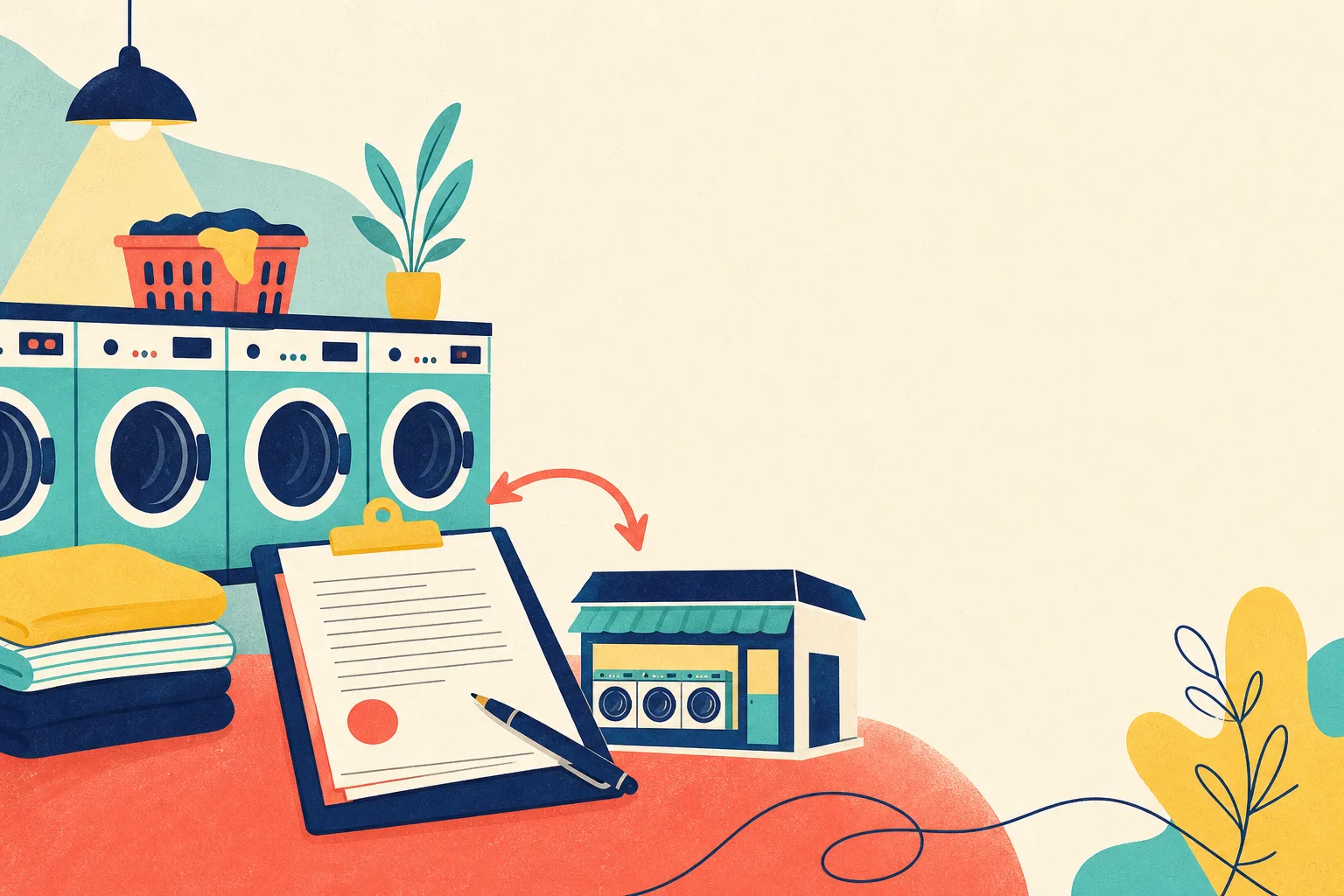 Flat illustration for the article "Assigning a Lease".